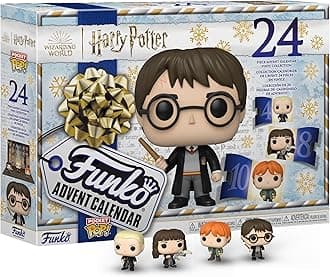 Advent Calendar: Harry Potter - Rubeus Hagrid - 24 Days Of Surprise - Collectable Vinyl Mini Figures - Mystery Box - Gift Idea - Holiday Xmas for Girls, Boys & Kids - Christmas Countdown