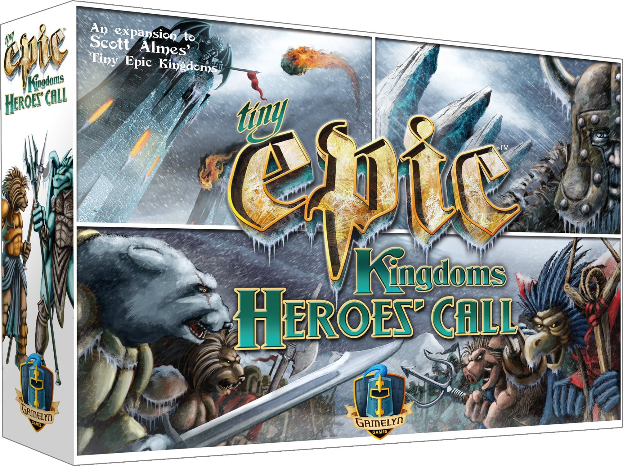 Gamelyn Games HPGAMTINY12 Tiny Epic Kingdoms: Heroes' Call, Multicoloured
