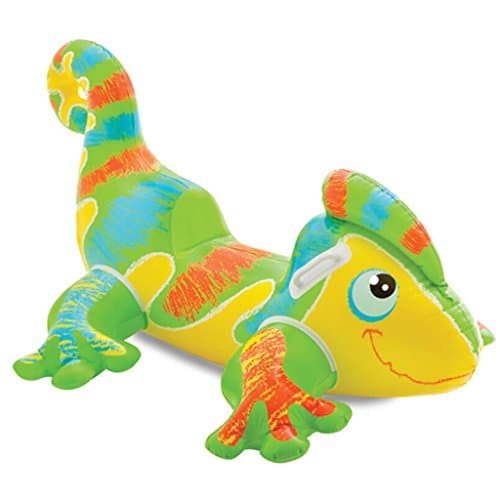 Pool Float CHENGYI, Inflatable Children Lizard Floating Row, Swimming Inflatable Toy Adult & Child Floating Bed Water Recreation Chair 128*85cm