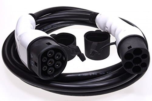 EV Fast Charging Cable Type 2 to Type 2 32Amp In Black (7.5 Meter)