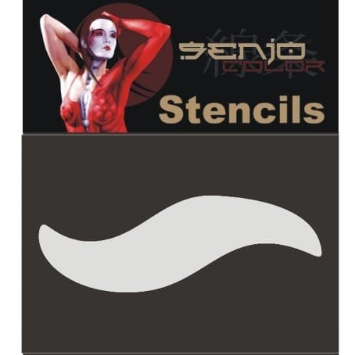 Face Art Stencil Character 1