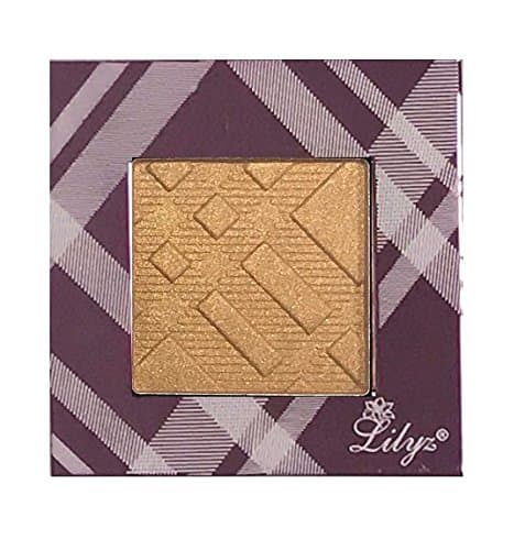 Lilyz Multi-Function Matte / Shimmer Eyeshadow Highlighter Blush Blusher Bronzer Face Contour Compact with Rosy Pink High Shine Case 3.5g (46# Royal Rose SHIMMER-RosyPinkCase)