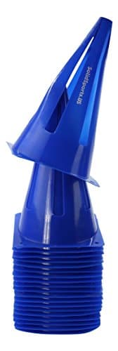 Solid Sports Pop-up Cones, Blue