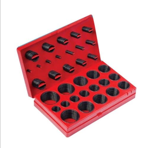 Generic O Type Grease-Proofness Seal Ring 407 pc With Plastics Box Black