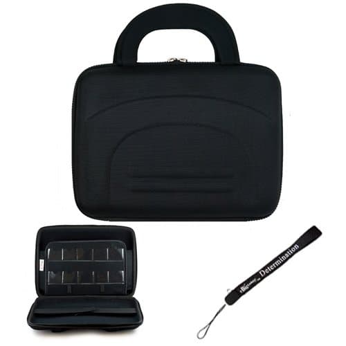 BLACK Protective Hard Shell Nylon Cube Carrying Case For HTC Jetstream, Huawei, SuperBad, Archos, Creative Tablets