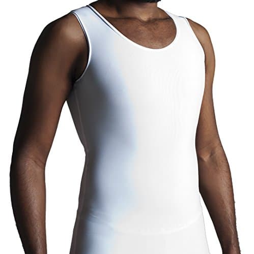 GC2 Gynecomastia Compression Undershirt (3X, WHITE)