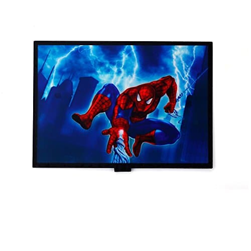 Sound Activated Flashing Light Up Down Speaker LED Panel with Sensor (Spider)