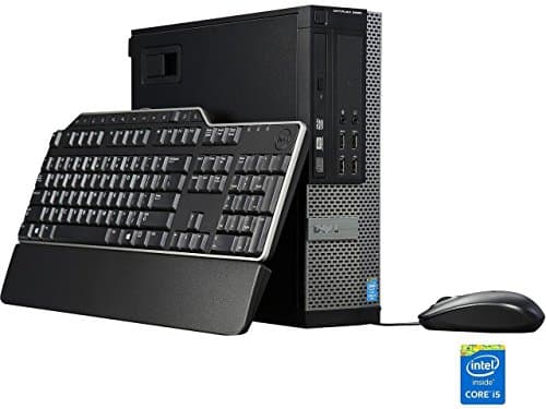 Flagship Dell Optiplex 9020 Small Form Factor Business Desktop Computer - Intel Quad-Core i5-4590 up to 3.7GHz, 8GB DDR3, 500GB HDD 7200rpm, DVDRW, USB 3.0, Keyboard/Mouse Included, Windows 7/10 Pro