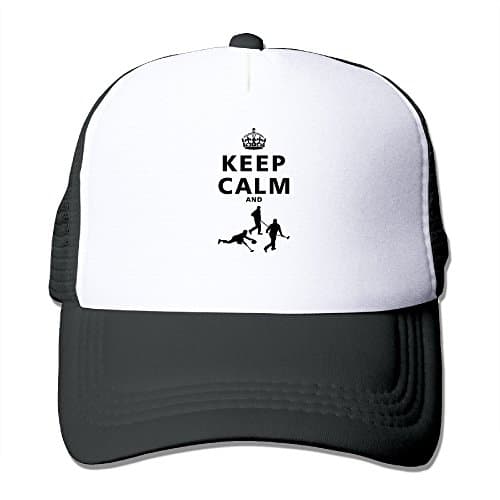 Keep Calm Play Curling Mesh Cap