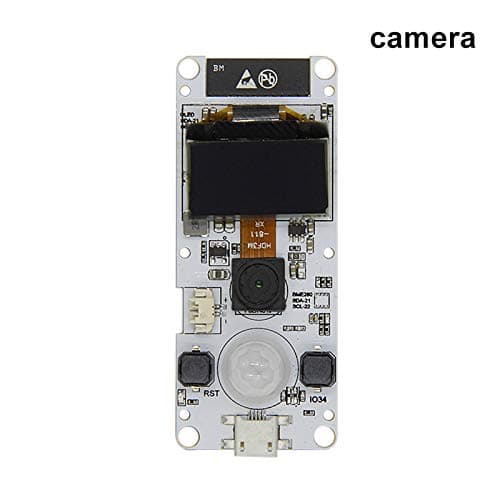 Lanceasy Camera Module,TTGO T-Camera Camera Module ESP32-WROVER-B OV2640 Camera Module 0.96 OLED