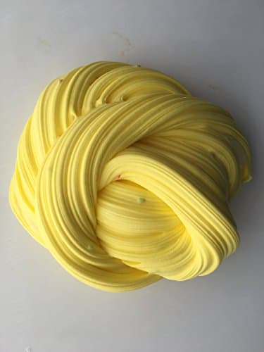 Lemon Confetti Cake slime