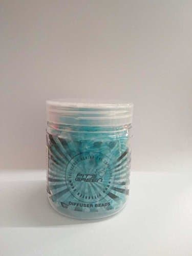 Diffuser beads for extra surface in Hookah / water pipe -- 500 beads jar - around 300 gram per jar (Blue)