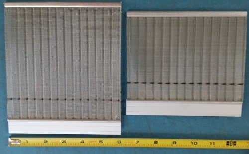 Gutter Guard LOSAMPLES Stainless Steel Rain Gutter Guard