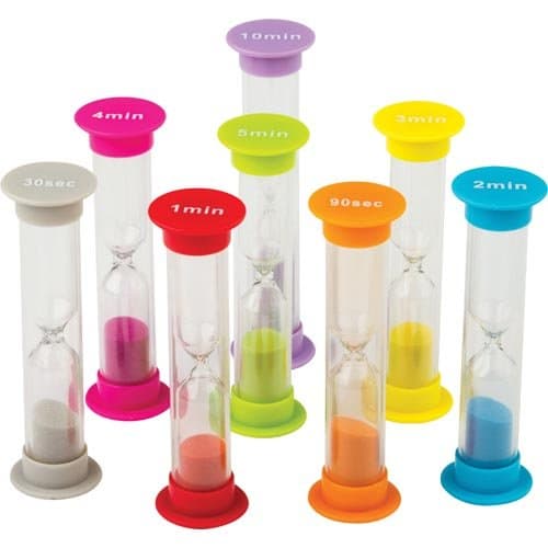 Small Sand Timer Combo Packs Teacher Created Resources