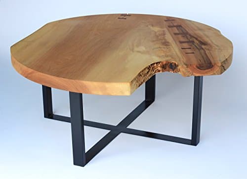 Live Edge Coffee Table, Handmade Table, Natural Edge Table, Made in USA, Free Shipping, Ships from Detroit, MI