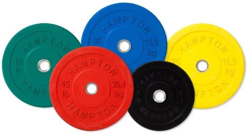 Hampton Pound Bumper Plates - 5 lb pair