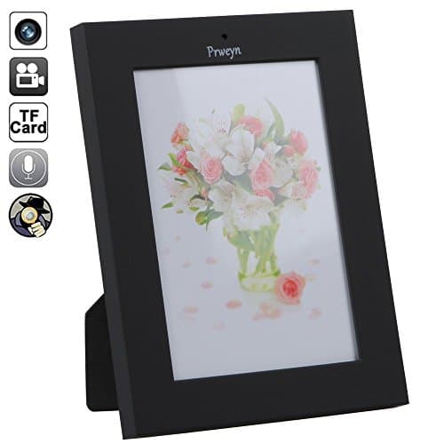 Photo Frame Spy Camera , Prweyn Mini Camera Hidden Motion Detection Camcorder 1280×960 Pixel AVI