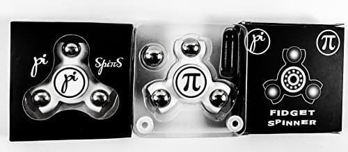 Pi Spins White Mini Spinner