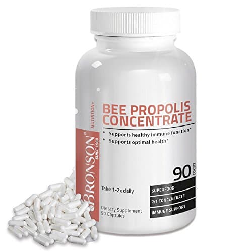 Bronson Bee Propolis Concentrate, 90 Capsules