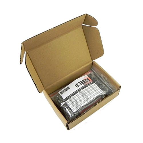 Ictouch 9value 450pcs Tactile Push Button Switch Momentary Tact Assortment Kit KIT0081