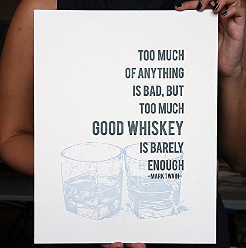 Poster wall print - Whiskey