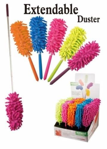 Telescoping Microfiber Duster Extendable Cleaning Dust Home Office Car Tool New