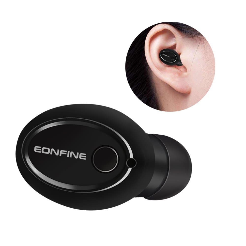 Bluetooth Headset V4.1 Wireless Earbud Mini In-ear Bluetooth Earpiece Car Headset Hand-free calling with Mic for iPhone/Android/Windows 10 Cellphones, Tablets and Computers .