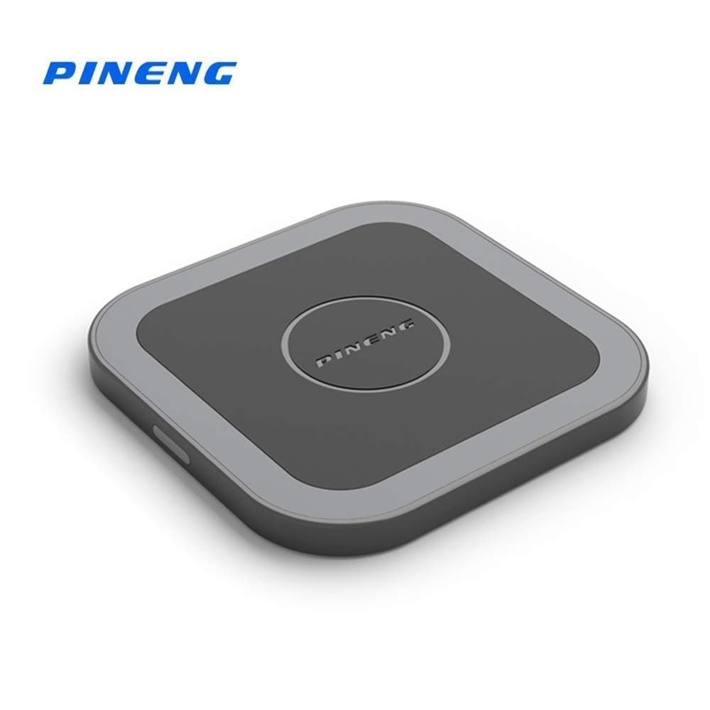 Wireless Charger Pad - Wireless Charging Base for iPhone X iPhone 8/8 Plus and All Qi-Enabled Devices (AC Adapter Not Included) (Black)