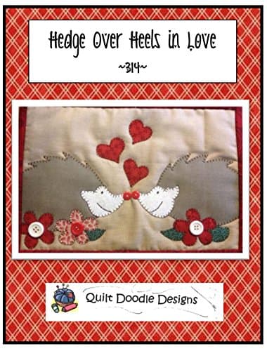 QDD Hedge Over Heels Mug Rug Pattern