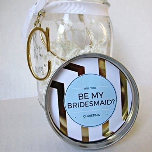 Mason Jar Bridesmaid Proposal