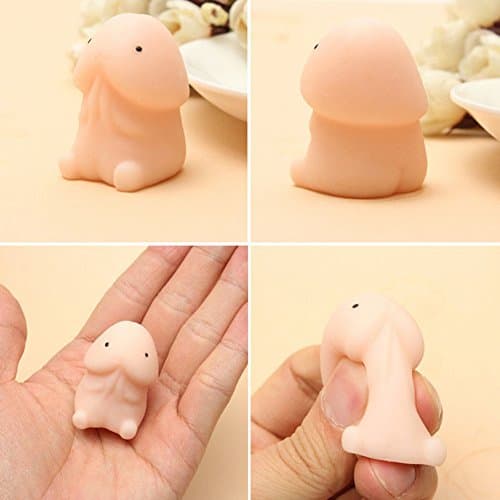 20 Pcs/Set Dingding Squishy Focus Abreact Healing Toy Soft Squeeze Fun Joke Gift Cell Phone Charms Pendant Strap Kids Toy