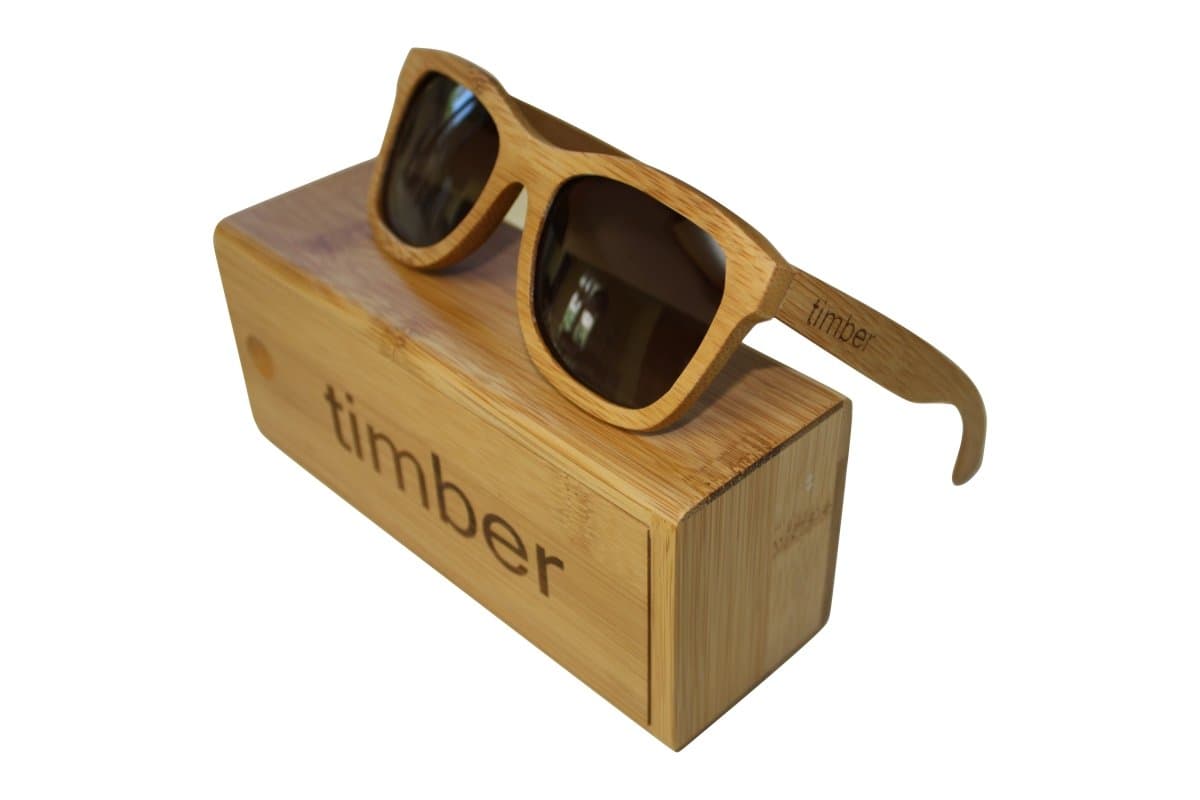 Timber Bamboo Sunglasses - Roots Model