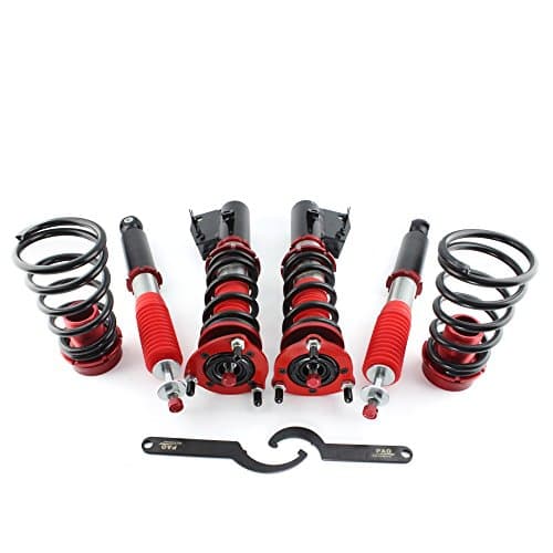 PAO MOTORING Adjustable 36Levels Damper Coilover Coilover Shock Strut Absorber Kit