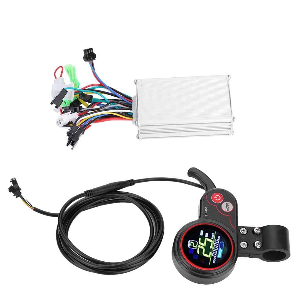 VGEBY1 E-Bike Controller, Electric Scooter Controller with LCD Display Control Panel and Shift Switch Accessory for Electric Bike Scooter