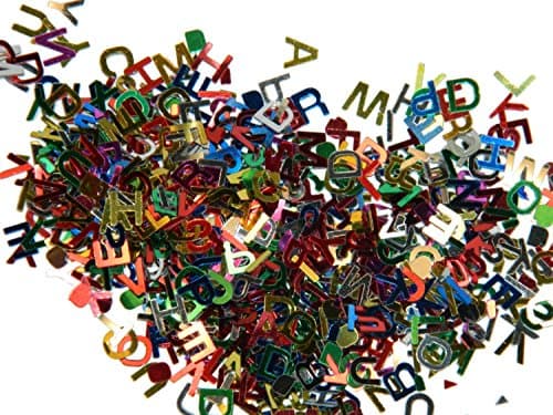 Alphabet Confetti