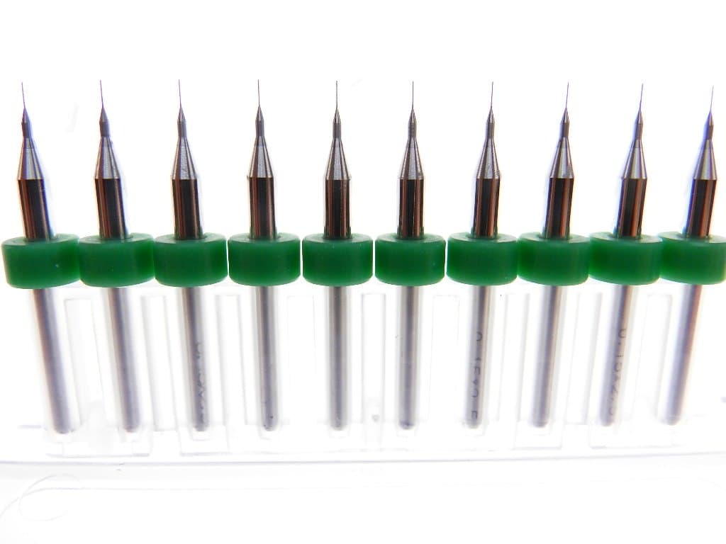Versatile Tungsten Micro Drill Bits Japanese made for CNC PCB Installation, Toy Making, Model Cars Trucks Planes Boats, Arts & Crafts, Woodworking more. (.15mm)