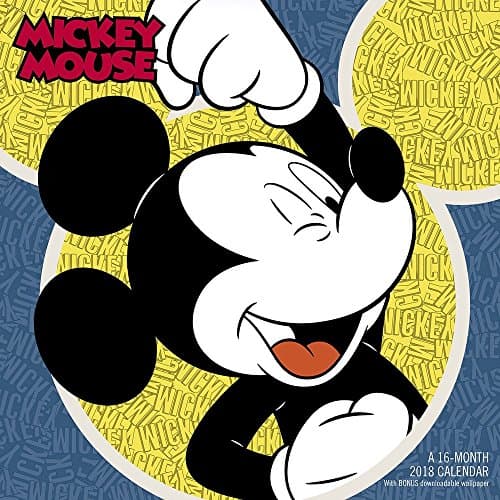 Mickey Mouse 2018 Wall Calendar