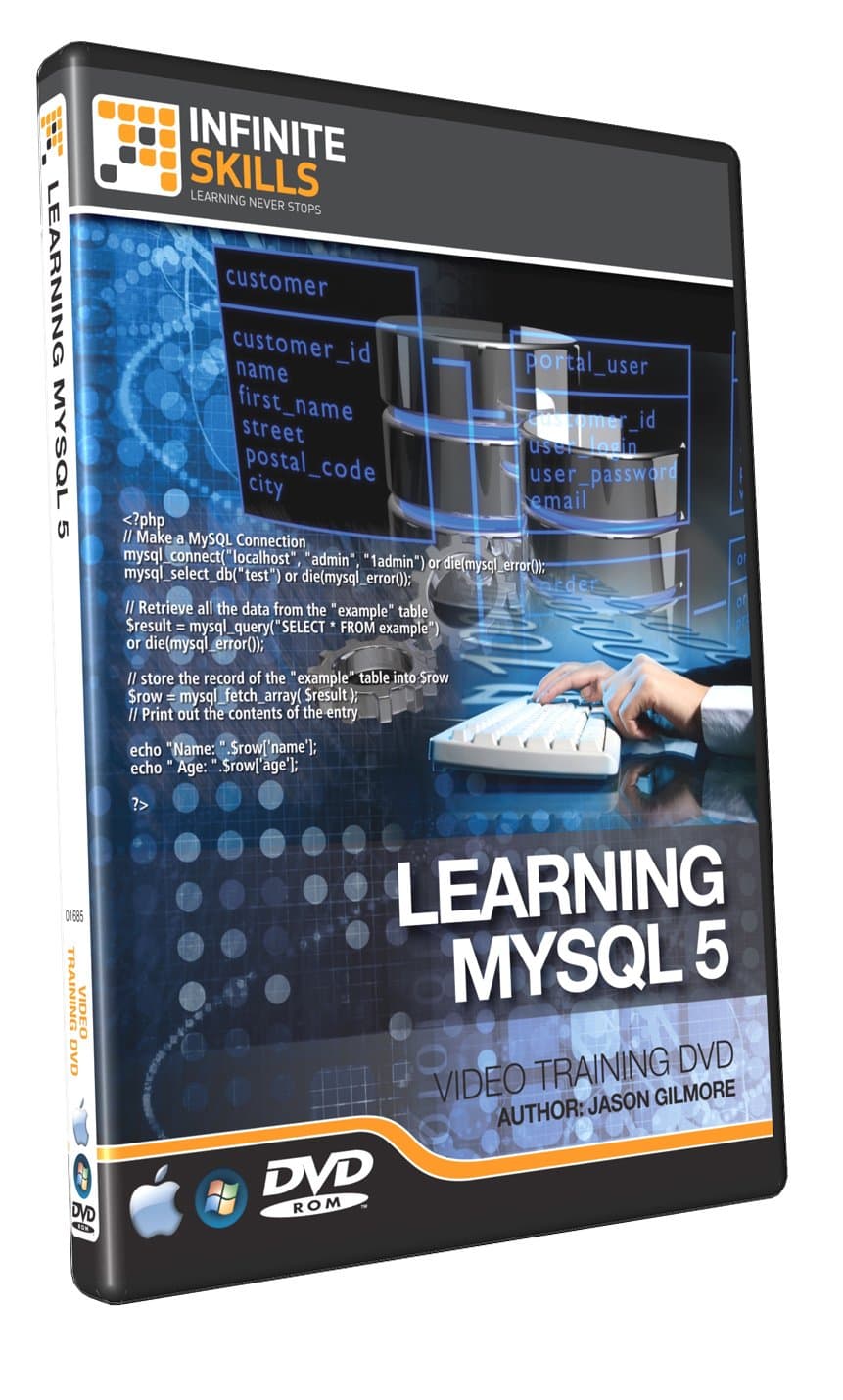Learning MySQL 5 - Training DVD - Tutorial Video