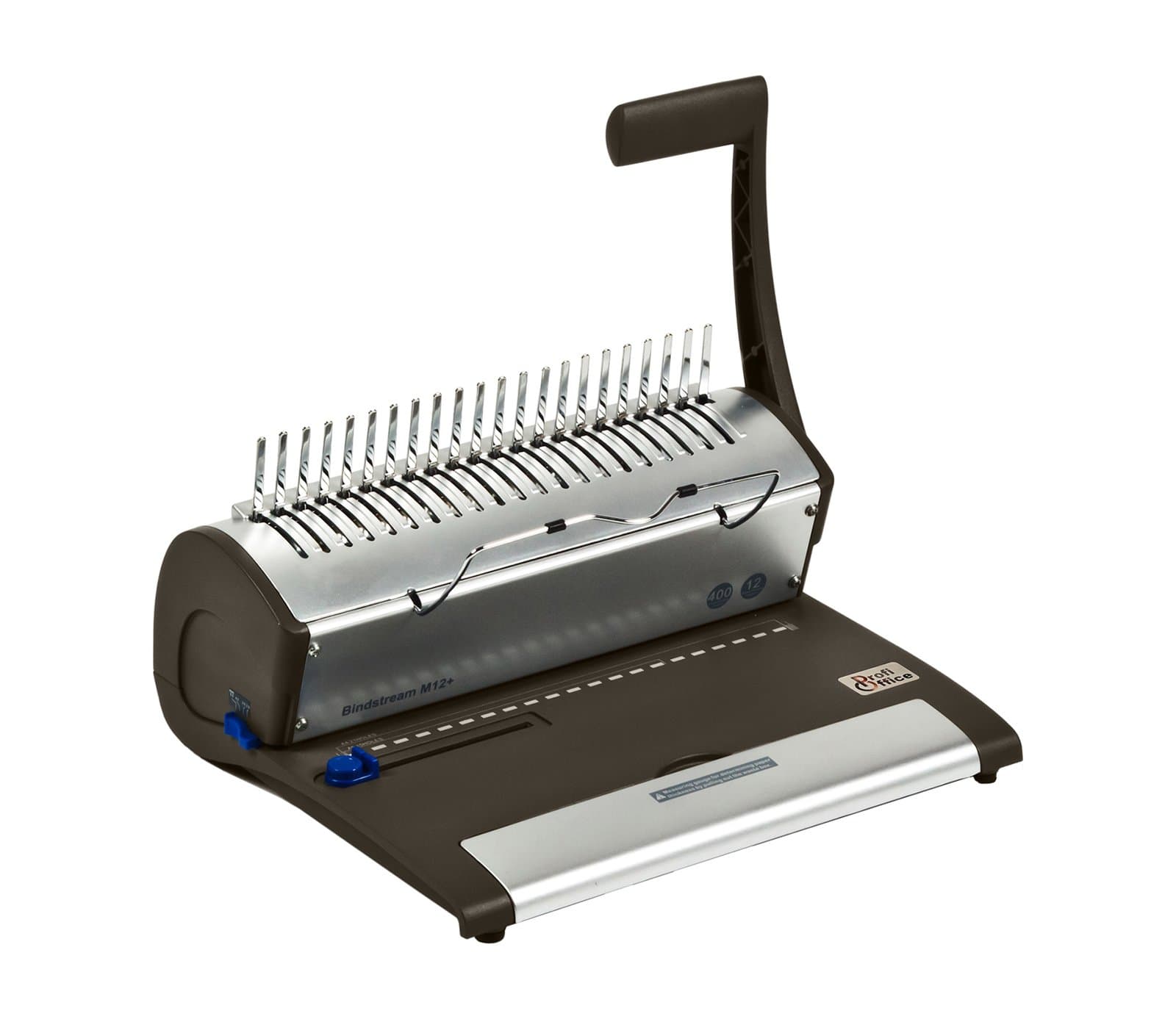 ProfiOffice Bindstream M 12 + Comb Binding Machine **up to 400 Sheets (79018)