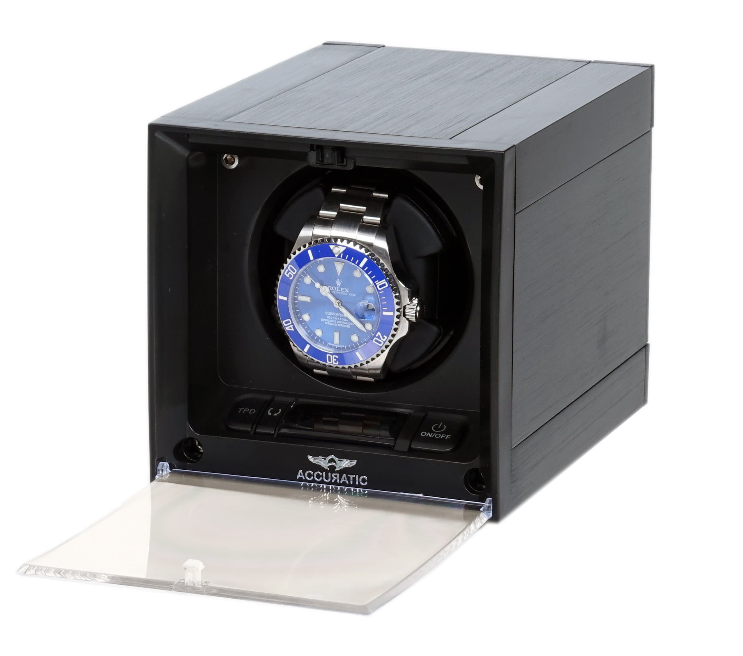 Cubic Expandable Modular Watch Winder with 14 Diffrent TPD Settings