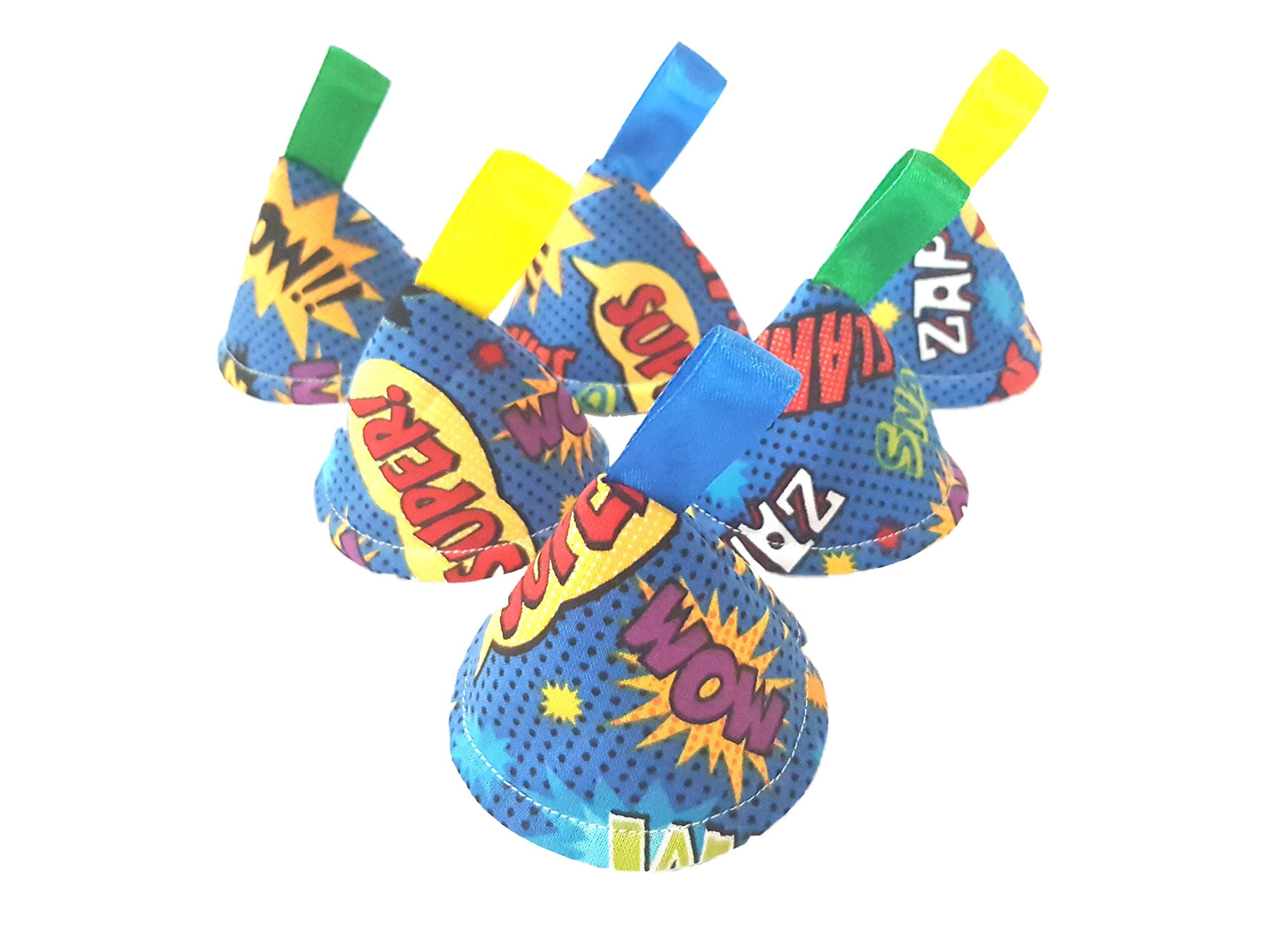 Pee Pee Stop Cones/Wee Wee Wigwams Teepees/Comic Book Pow Zap Graffiti (Set of 6)