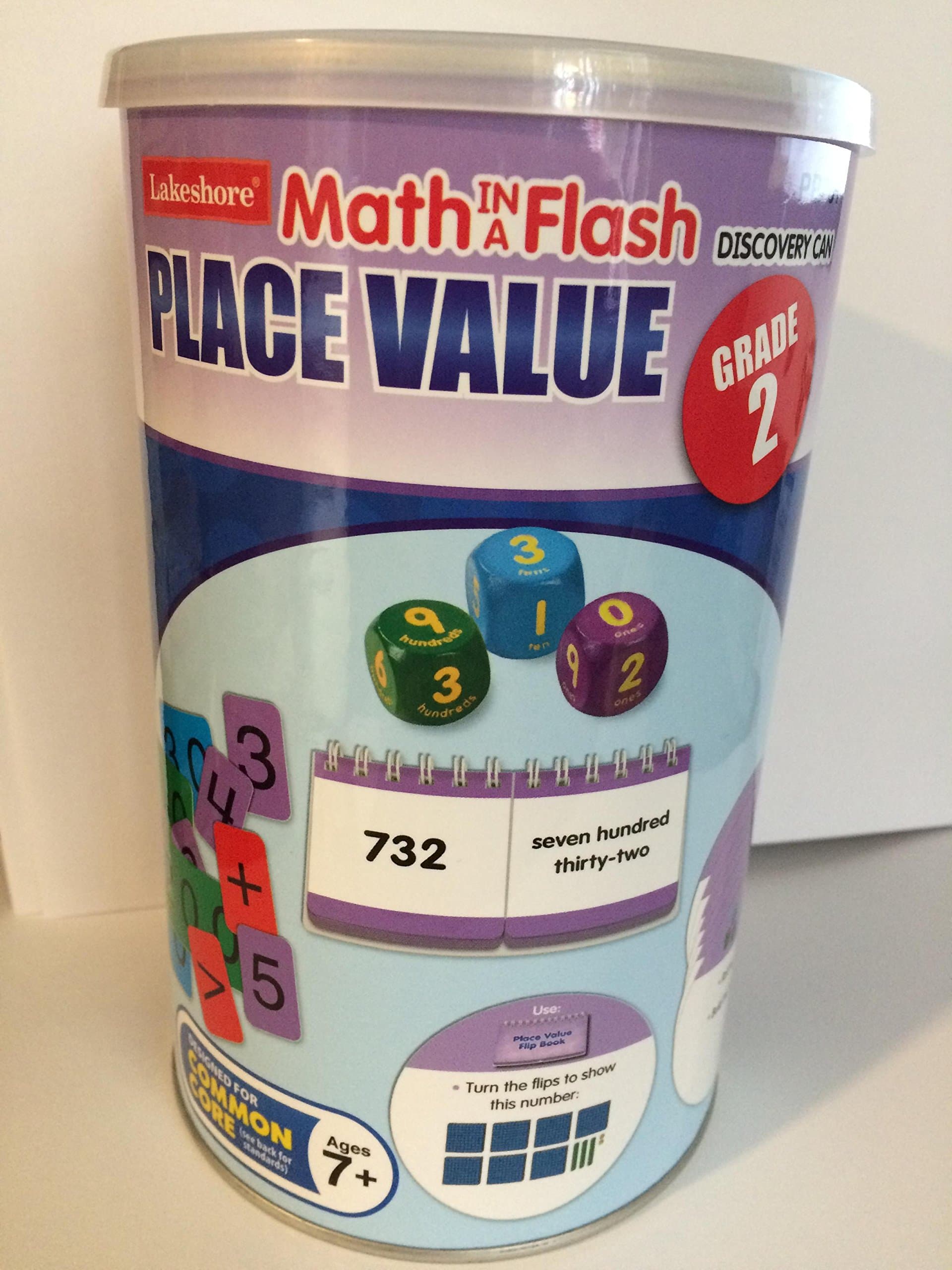 Math in a Flash! Place Value Discovery Can - Gr. 2-3