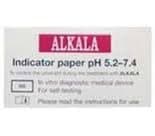 Alkala Indicator Paper pH 48 Test Strips