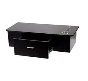 Black Wall Mounted Styling Station