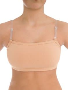 Gymnastics Cami Clear Strap Bra