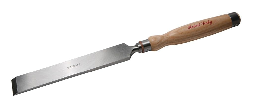 Robert SorbyHeavy Duty Registered Chisel 1.1/2" - Framing Chisel with Ash Handle - High Speed Steel Blade