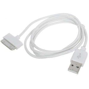 USB Data Cable For Apple iPhone 4 4G 4S / White Design