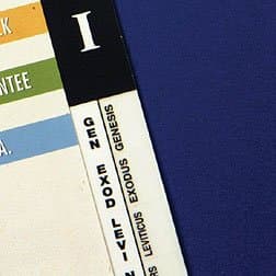 1 X Mini Bold Bible Tabs