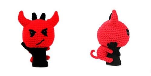 Devil Driver Golf Head Cover, Red/Black, 460cc