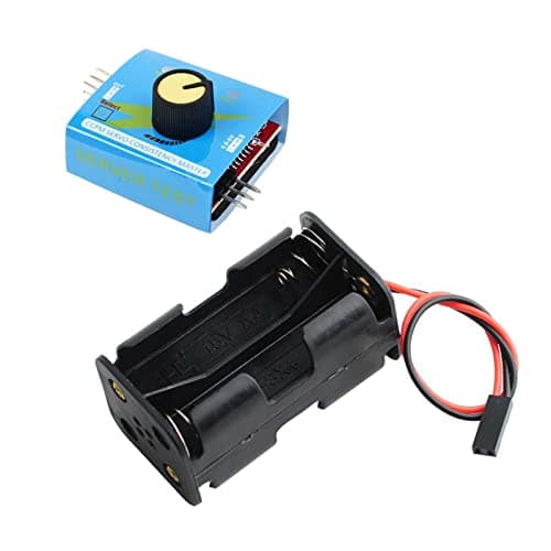 Servo tester+AA battery holder